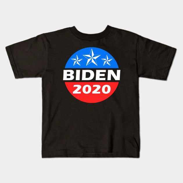 BIDEN 2020 Kids T-Shirt by STRANGER